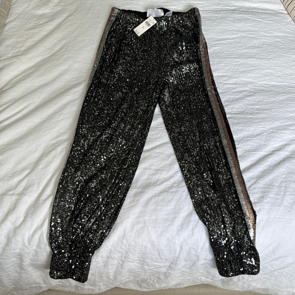 Byron Lars Black Sequin Pants